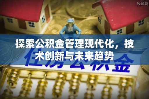 高埗探索公积金管理现代化，技术创新与未来趋势