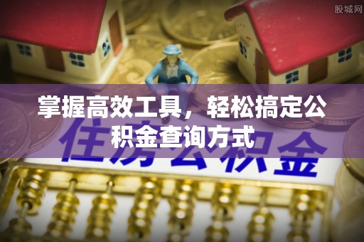 高埗掌握高效工具，轻松搞定公积金查询方式