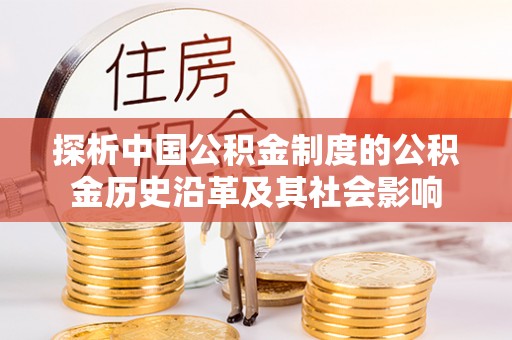 高埗探析中国公积金制度的公积金历史沿革及其社会影响