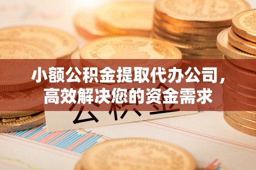 高埗小额公积金提取代办公司，高效解决您的资金需求