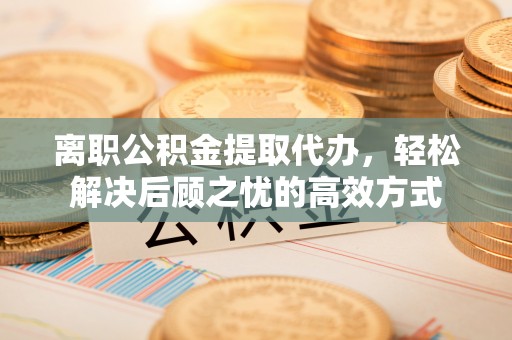 高埗离职公积金提取代办，轻松解决后顾之忧的高效方式