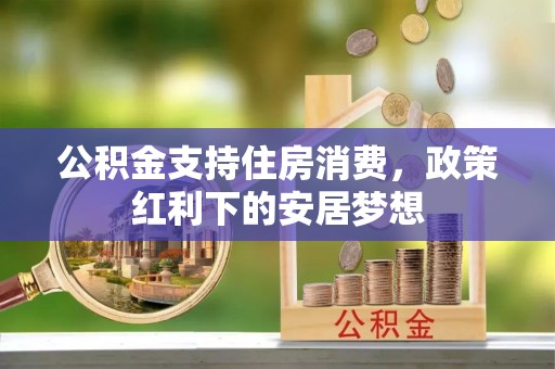 高埗公积金支持住房消费，政策红利下的安居梦想