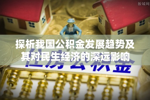 高埗探析我国公积金发展趋势及其对民生经济的深远影响