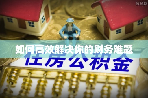 高埗如何高效解决你的财务难题