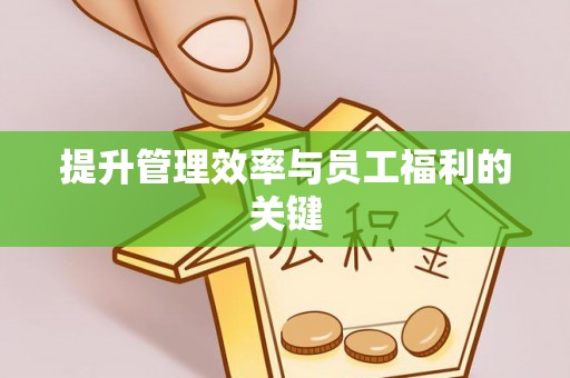 高埗提升管理效率与员工福利的关键
