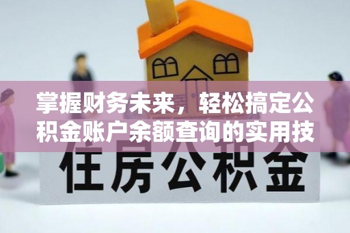 高埗掌握财务未来，轻松搞定公积金账户余额查询的实用技巧