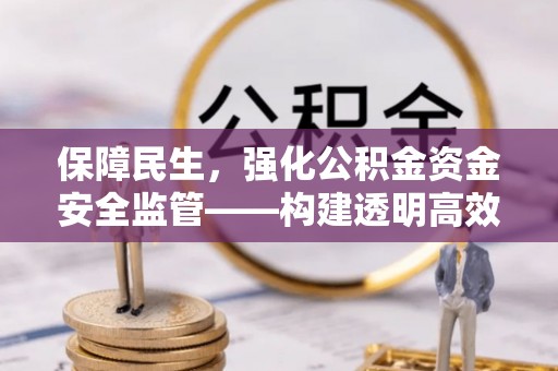 高埗保障民生，强化公积金资金安全监管——构建透明高效的管理体系
