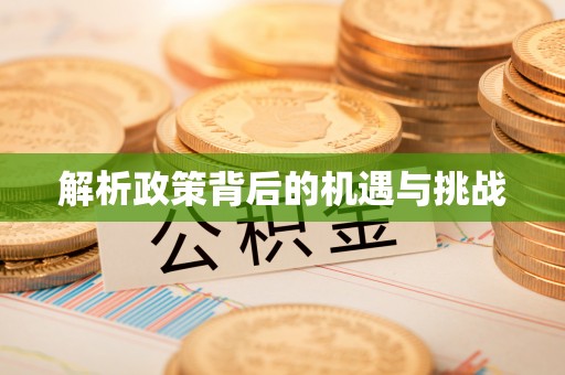 高埗解析政策背后的机遇与挑战