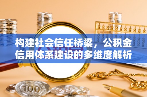 高埗构建社会信任桥梁，公积金信用体系建设的多维度解析