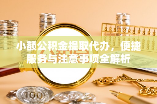 高埗小额公积金提取代办，便捷服务与注意事项全解析