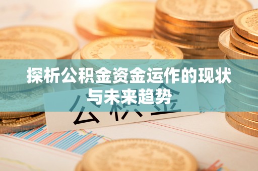高埗探析公积金资金运作的现状与未来趋势