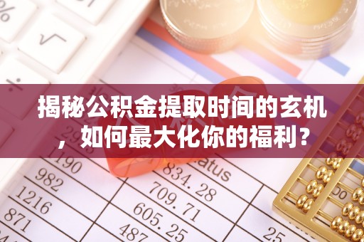 高埗揭秘公积金提取时间的玄机，如何最大化你的福利？