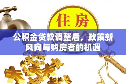 高埗公积金贷款调整后，政策新风向与购房者的机遇